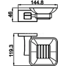 Мыльница GAPPO G07 G0702-06 G0702-6